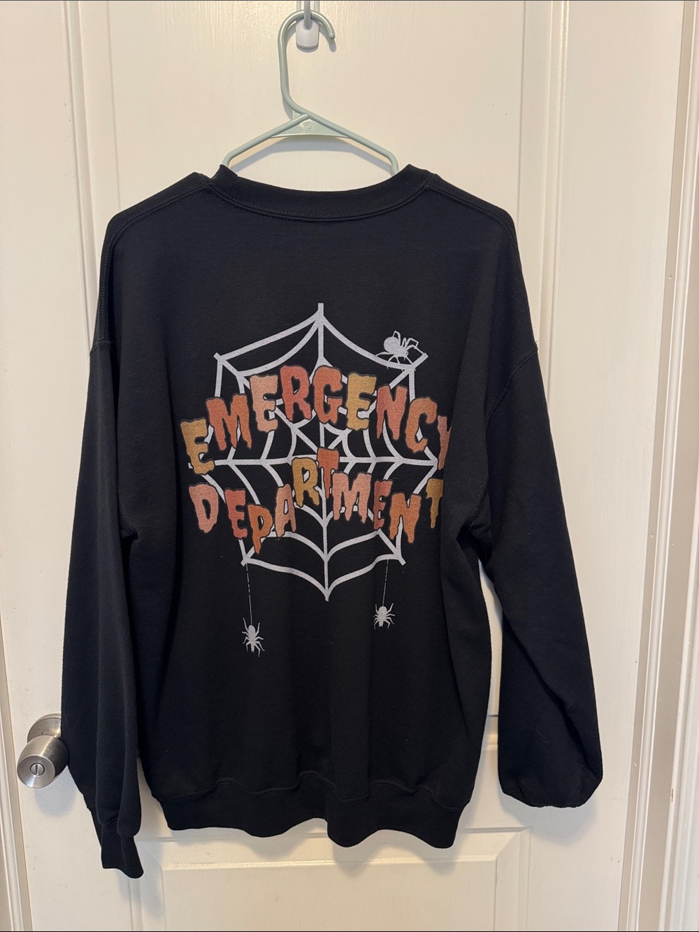 Emergency Deparment Nurse Halloween Sweatshirt - Picture 3 of 4